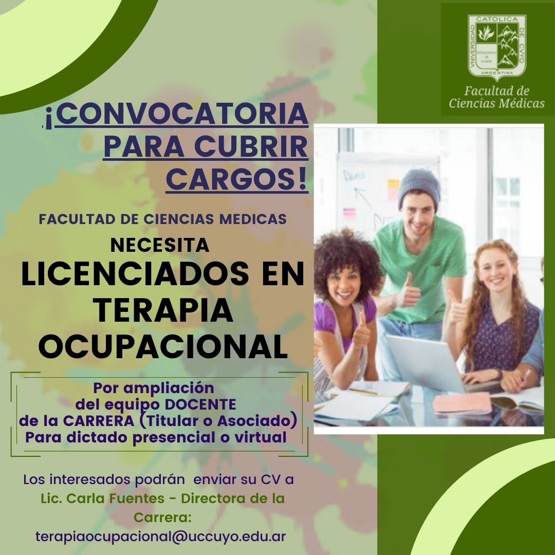 Convocatoria a cargos