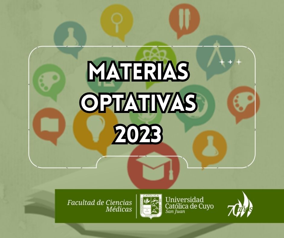 Materias Optativas 2023