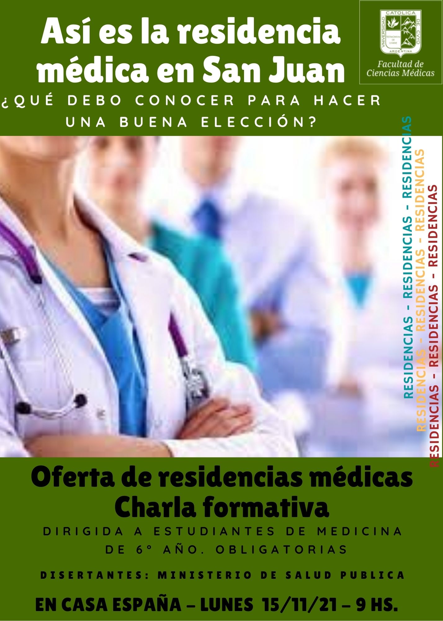 Charla Residencias